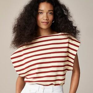 J.Crew Boatneck Muscle Mariner Cotton shirt